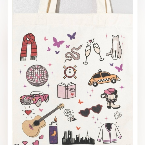 Music Graphic Tote Bag - Picture 5 of 5